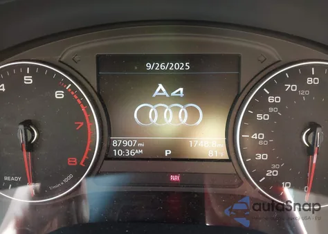 2017 Audi A4 2.0T Ultra Premium z USA, uszkodzony, nr VIN WAUGMAF48HN045962
